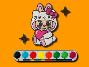 Gioco LaBubu Coloring Adventure in linea