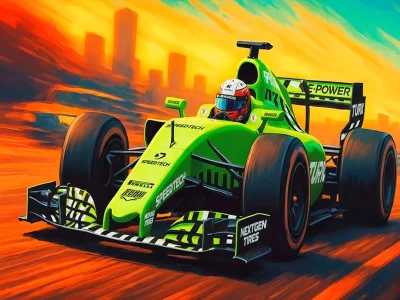 Gioco Corridore di traffico di formula in linea