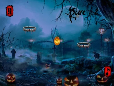 Gioco Corsa Flappy di Halloween in linea