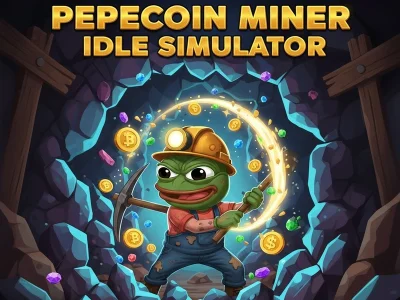 Gioco Simulatore inattivo del minatore Pepecoin in linea