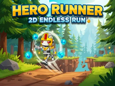 Gioco Corsa infinita di Hero Runner 2D in linea