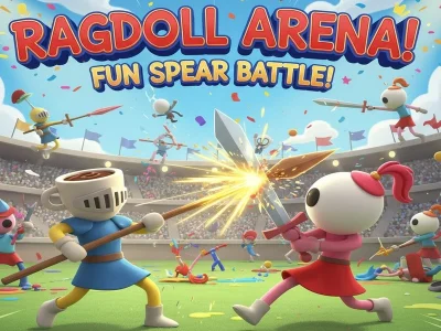 Gioco Arena Ragdoll! Divertente battaglia con la lancia! in linea