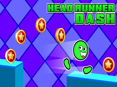 Gioco Dash del corridore capo in linea