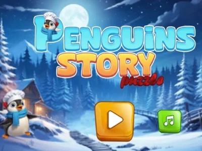 Gioco Puzzle con la storia dei pinguini in linea