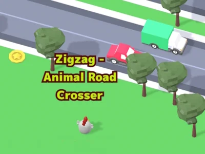 Gioco La strada degli animali a zig zag in linea