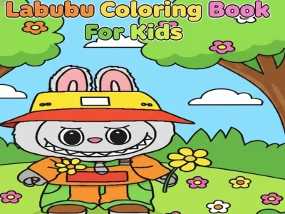 Gioco Libro da colorare Labubu per bambini in linea Gioco Libro da colorare Labubu per bambini in linea