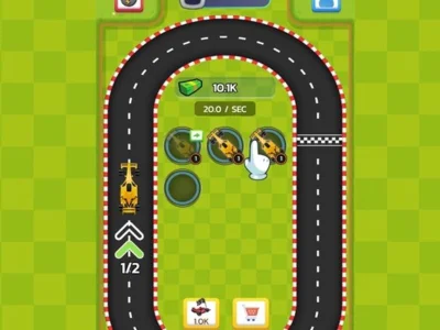 Gioco Auto e gara di unione inattiva in linea