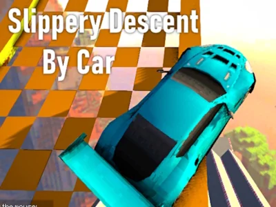 Gioco Discesa scivolosa in auto in linea