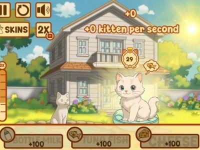 Gioco Fare clic su Kitty inattivo in linea