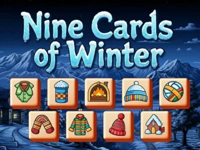 Gioco Nove carte dell'inverno in linea