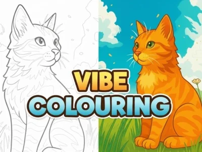 Gioco Colorazione delle vibrazioni in linea