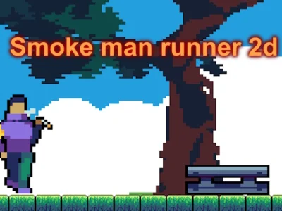 Gioco Corridore dell'uomo di fumo 2d in linea