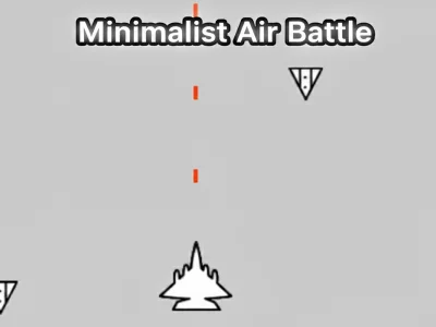 Gioco Battaglia aerea minimalista in linea