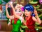 Gioco Selfie di Pompiera ed Elsa a Natale in linea