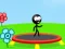 Gioco Stickman Trampolino in linea