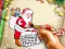 Gioco Colorazione di Natale di Babbo Natale in linea