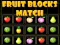 Gioco Abbinamento Blocchi di Frutta in linea