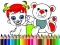 Gioco Torna a scuola: Colorazione delle bambole in linea