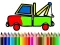 Gioco Tornare a scuola: Colorazione dei camion in linea
