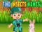 Gioco Trova i nomi degli insetti in linea