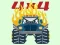 Gioco Pagine da Colorare Monster Trucks in linea