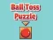Gioco Puzzle del lancio della palla in linea