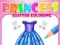 Gioco Colorazione Principessa Glitter in linea