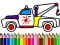 Gioco Tornare a Scuola: Libro da Colorare Camion in linea