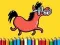 Gioco Tornare a scuola: Libro da colorare i pony in linea