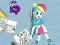 Gioco Libro da Colorare Equestria Girls in linea