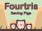 Gioco Fourtris: Salvataggio dei Maiali in linea