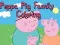 Gioco Colora la Famiglia di Peppa Pig in linea