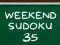 Gioco Sudoku del Weekend 35 in linea Gioco Sudoku del Weekend 35 in linea