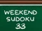 Gioco Sudoku del Weekend 33 in linea