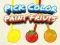 Gioco Scegli il colore Dipingi i frutti in linea