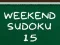 Gioco Sudoku del Weekend 15 in linea