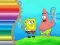 Gioco Libretto da Colorare di Spongebob in linea