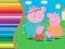 Gioco Libro da Colorare di Peppa Pig in linea