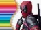 Gioco Libro da Colorare per Deadpool in linea