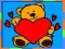 Gioco Colorazione Facile di San Valentino in linea