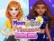 Gioco Battaglia di moda tra le principesse Luna e Sole in linea