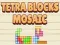 Gioco Mosaico di Blocchi Tetra in linea
