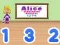 Gioco Mondo di Alice: Sequenza di Numeri in linea