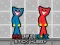 Gioco Abbraccio di Bastone Rosso e Blu in linea