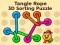 Gioco Hanzel Tangle Rope 3D: puzzle di smistamento in linea