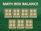 Gioco Bilancia della scatola di matematica in linea Gioco Bilancia della scatola di matematica in linea