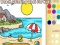 Gioco Libro da colorare sulla spiaggia per bambini in linea
