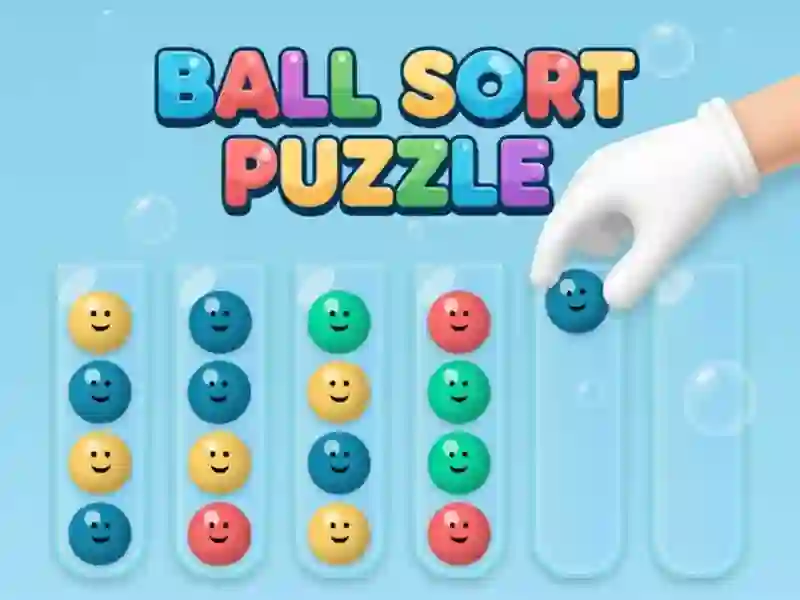 Gioco Puzzle di ordinamento delle palline in linea