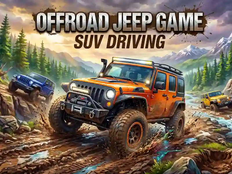 Gioco Offroad Jeep Game SUV Driving in linea