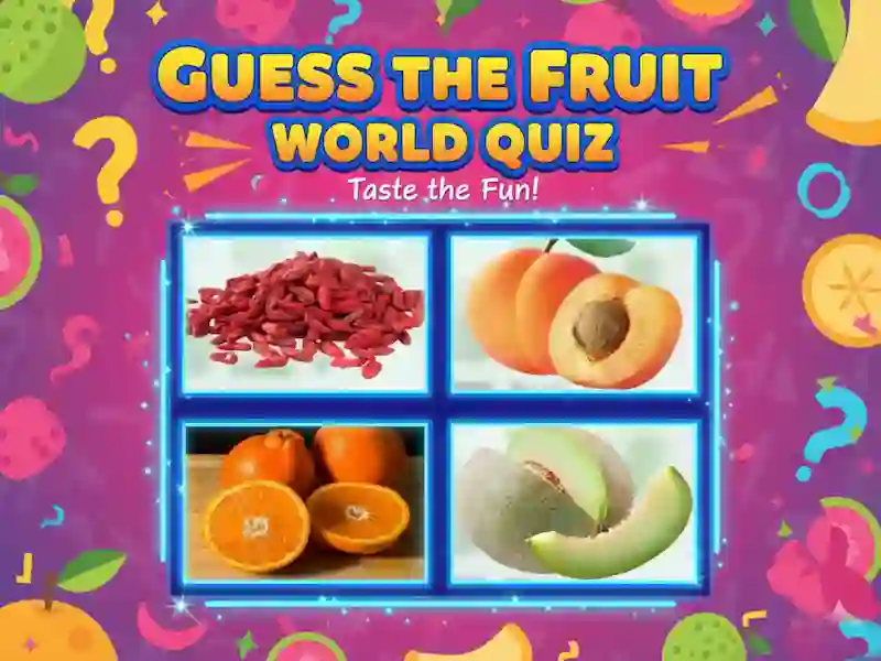 Gioco Indovina il quiz sul mondo della frutta in linea